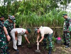 Dandim 0822 Bondowoso Hadiri Reboisasi Dalam HUT Ke-66 LVRI