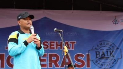 Meriah Jalan Sehat Moderasi, Ilham Azikin: Kehormatan Bagi Kami Menjadikan Bantaeng Tuan Rumah