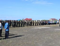Pemkab Nduga dan Satgas Yonif Raider 514/SY Gelar Apel Gabungan