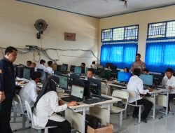 KPUD Kaur Menggelar Test CAT Calon PPS di 5 Titik