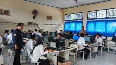 KPUD Kaur Menggelar Test CAT Calon PPS di 5 Titik