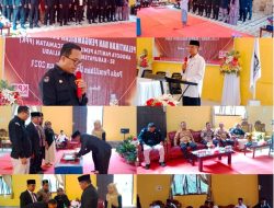 Pemda Pultab Hadiri Pelantikan Sekaligus dan Sumpah Jabatan Anggota PPK oleh KPU Pulau Taliabu