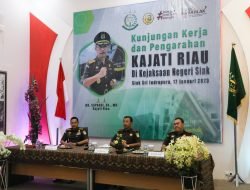 Kajati Riau Lakukan Kunjungan Kerja ke Kejari Siak
