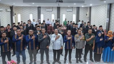 Wali Kota Hadiri Pelantikan PPK Pemilu 2024 Kota Padang Sidempuan