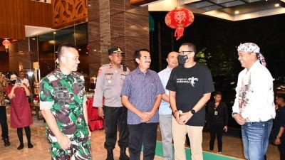 Dandim 0822 Bondowoso Sambut Kedatangan Menparekraf RI