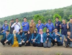 Pemerintah Kampung Sinar Gading Bersama Team Kecamatan Kasui dan Mahasiswa KKN Unila Lakukan Monitoring
