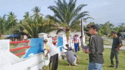 Demi Kenyamanan Pelayanan, Camat Luas di Kaur Giat Gotong Royong