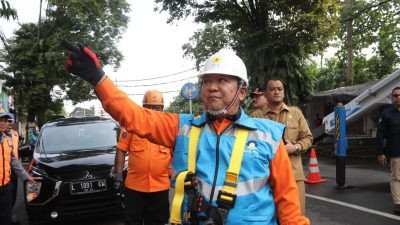 Bupati Jember Hendy Siswanto Pimpin Langsung Giat Gerpas Tebang Ratusan Pohon