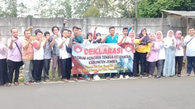 Tagih Janji..!! Nakes Honorer Jember Jangan di Anak Tirikan