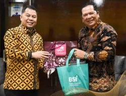 Kepala Cabang PT BSI Padang Sidempuan Audiensi ke Kantor Wali Kota