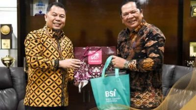 Kepala Cabang PT BSI Padang Sidempuan Audiensi ke Kantor Wali Kota