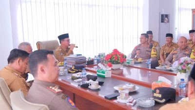 Tingkatkan Sinergitas, Bupati Kaur Terima Kunker Kapolres