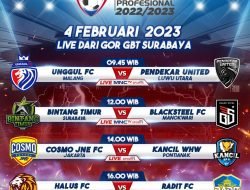 MNCTV Tayangkan Duel Big Match Bintang Timur Surabaya vs Black Steel Papua di Liga Futsal Profesional 2022/23