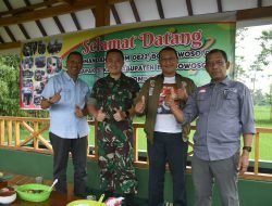 Dandim 0822 Bondowoso Bersama Kadis Peternakan Anjangsana ke Rumah Serma Garsadi