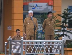 Gelar Apel Perdana, Bupati Pasbar Perintahkan ASN Masuk Kerja 06.30-15.00 WIB