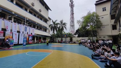 Roadshow Honda DBL 2023 kembali digelar! Sederet Sekolah di Samarinda bangkitkan Euforia Sportifitas