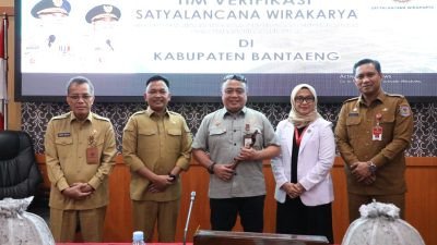 Berjasa di Sektor Kelautan, Bupati Bantaeng Jadi Calon Penerima Satyalancana Wira Karya Presiden RI
