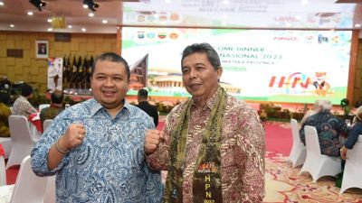 Bupati Tapsel Dolly Pasaribu Hadiri Gala Dinner HPN 2023