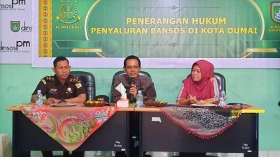 Cegah Penyelewengan Penyaluran Bansos, Kejari Dumai Lakukan Penerangan Hukum ke Dinas Sosial