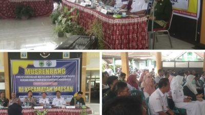 Anggota DPRD Bondowoso Hadiri Musrenbang Kecamatan Maesan, Begini Harapan Camat