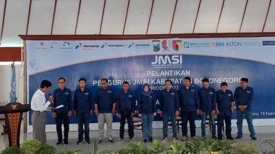 Pengurus JMSI Kabupaten Bojonegoro Resmi Dilantik, Inilah Pesan Ketum JMSI Jawa Timur