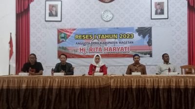 Anggota DPRD Magetan Rita Haryati, Gelar Reses di Desa Blaran
