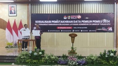Menjelang Pemilu 2024, KPU Jember Gelar Sosialisasi Pemuktahiran Data Pemilih
