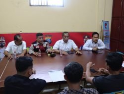 Dengan Humanis, Kasat Narkoba Polres Labuhanbatu Terima Audiensi Mahasiswa LKMH