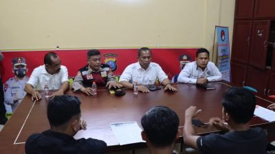 Dengan Humanis, Kasat Narkoba Polres Labuhanbatu Terima Audiensi Mahasiswa LKMH