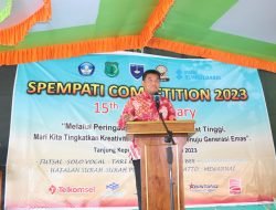 Kadisdikbud Muba Hadiri Peringatan Hari Jadi ke-15 SMP Negeri 4 Plakat Tinggi