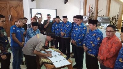 83 Media Jalin Kerjasama Dengan Pemda Kaur, Ini Pesan Bupati Lismidianto