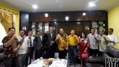 Pengurus HKBP Resort Padang Sidempuan Jumpai Wali Kota
