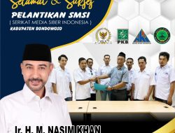 Nasim Khan DPR RI F-PKB Ucapkan Selamat dan Sukses Dilantiknya Ketua SMSI Bondowoso