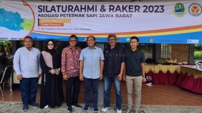 Sosialisasi dan Edukasi Peternak Sapi, DKPP Jabar dan APSJB Gelar Raker di Bogor