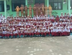 Pj Kepala Kampung Menjadi Pembina Upacara di SDN 01 Say Umpu Way Kanan, Ini Pesan yang Disampaikan