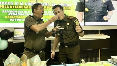 Reuni, Kasi Intel Kejari Dumai Sambut Kedatangan Pejabat Baru Asintel Kejati Riau