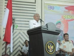 Bupati Asahan Ikuti Pembukaan Turnamen Bola Volly Dandim Cup I