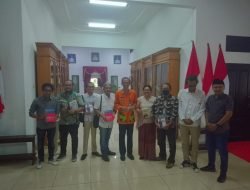 Pengembangan Ruang Memorial Sastrawan Iman Budhi Santosa, Bupati Magetan Audensi dengan Komunitas DBuku
