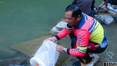 Buka Lubuk Larangan di Kelurahan Wek III, Wali Kota Padang Sidempuan : Jaga Kearifan Lokal
