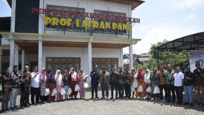 Bupati Dolly Bersama Badko HMI Sumut Lakukan Bakti Sosial di Tapanuli Selatan