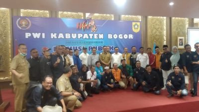 PWI Kabupaten Bogor Sukses Gelar Diskusi Publik “Peran Pers Dalam Pusaran Pilkada”