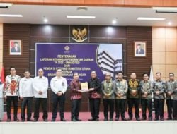 Pemko Padang Sidempuan Serahkan Laporan Keuangan 2022 ke BPK RI