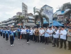 Wali Kota Irsan Lepas Pawai Ta’aruf MTQ ke-XXII Tahun 2023 Kota Padang Sidempuan
