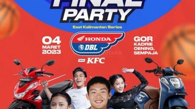 Partai Final Honda DBL with KFC East Kalimantan Series 2022-2023 Siang ini Diprediksi Sengit