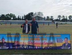 Ajang Silaturahmi, DPD Partai Nasdem Kabupaten Purwakarta Gelar Turnamen Sepak Bola