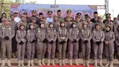 Irup HUT Satpol PP ke 73 dan Satlinmas ke 61, Walikota Dumai Apresiasi Seluruh Personel