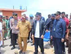 Pemda Taliabu Sambut Meriah Kedatangan Ketua Pangadilan Tinggi Maluku Utara