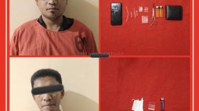 Dua Pelaku Pengedar Sabu-sabu Diringkus Satreskoba Polres Probolinggo
