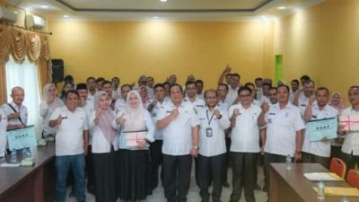 Wali Kota Irsan Terima Komitmen Camat se-Kota Padang Sidempuan
