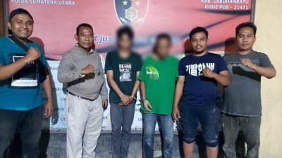 Dua Warga Desa Negeri Lama Seberang Labuhanbatu Diringkus Polisi, Ini Penyebabnya